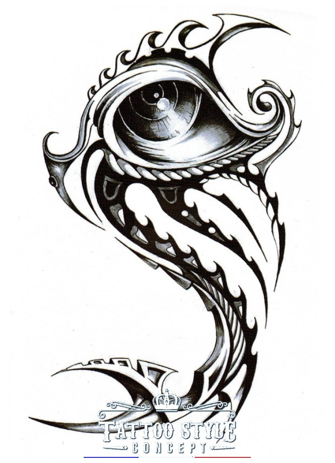 dessins de tatouage tribal pour les yeux