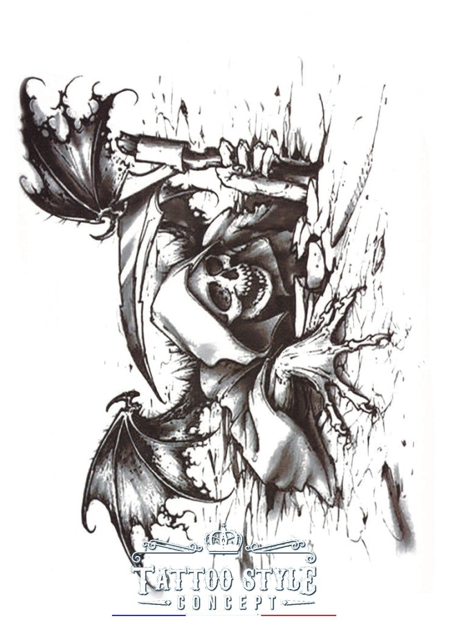 tatouages ​​​​de faucheuse