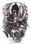 Tatouage Asiatique - Épée Et Dragon Asian