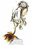 Tatouage temporaire Atypique - Main avec fleur à travers portail