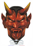 Tatouage Démoniaque - Tête De Diable Motifs Stylés