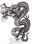 Tatouage Dragon Ancien En Déplacement Animaux