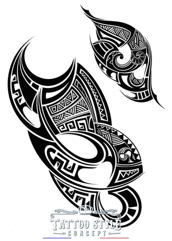 Tatouage Maori - Force Infini Tribal