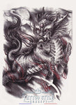 Tatouage Original - Créature Mythique Chinoise Asian