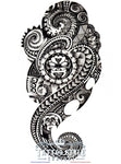 Tatouage Symbole Maori - Coquillage Infini Tribal